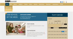 Desktop Screenshot of gisaschools.org